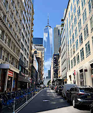 かなりの高層階からの眺め