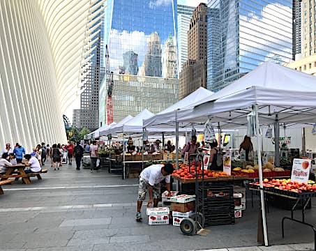 Green Market by the Oculus